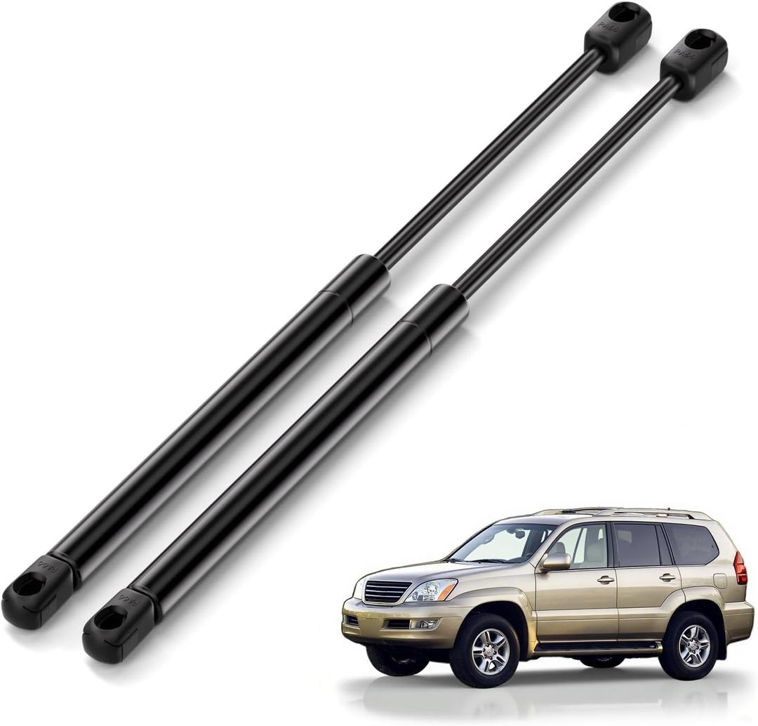 ARANA Hood Struts for Lexus GX470/Toyota 4Runner 2003-2009, 6228 Front Bonnet Shocks with Boll Stud Lift Support, Replacement OEM SG329055 5344039245, 2 Pcs