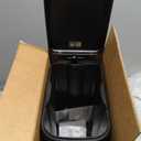 Cesun Small Bathroom Trash Can with Lid Soft Close, Step Pedal, 6 Liter / 1.6 Gallon Stainless Steel Garbage Can with Removable Inner Bucket, Anti-Fingerprint Finish (Matt Black)