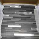 10 Pieces Peel and Stick PVC Mosaic Backsplash,for Kitchen Backsplash,Etc