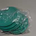 Replacement Lids fits Pyrex 6 & 7-Cup Glass Food Storage Container Bowls, 7.5-Inch Plastic Round Lids Covers for Pyrex 7402-PC, Airtight & Leakproof (10-Pack, Turquoise)