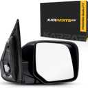 For Honda Pilot 2009-2015 Door Mirror Passenger Side | Power | Non-Heated | Textured | Replacement For 76208SZAA01ZA | HO1321265
