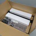 C Table End Table Adjustable Height, 360Swivel TV Tray Table for Small Spaces, Couch Tables That slide under, C Shaped Side Tables living room and bedroom for Sofa, Bed,Chair, Snack (1, Walnut Brown)