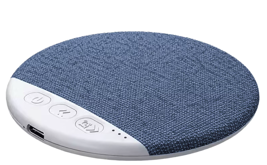 2026 New Sleep Pillow Speaker for Sleeping, Portable Under Pillow Speaker with BT 5.4, White Noise Timer Wireless Sleep Aid, 10H Battery Life, Stereo Bass Private Sleep Speaker for Adult, Kid