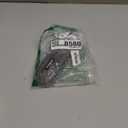 Travel Utensils Set with Case  8-Piece Reusable Stainless Steel Camping Cutlery Set for Lunchbox, Office, School  Portable Fork Spoon Knife Chopsticks  Dishwasher Safe  Black