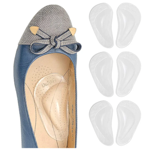 Dr. Foot's Arch Support Shoe Insoles for Flat Feet, Gel Arch Inserts for Plantar Fasciitis, Adhesive Arch Pad for Relieve Pressure and Feet Pain