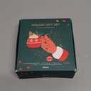 ohora Semi Cured Gel Nail Strip (2025 Christmas Gift Set (Limited Edition)) - Works with UV/LED Lamps, Salon-Quality, Long Lasting, Easy to Apply/Remove - Includes 2 Prep Pads, Nail File, Wooden Stick