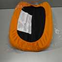 Sweetcrispy Small Office Chair, Ergonomic Low-Back Mesh Rolling Work Swivel Chairs with Wheels, Armless Comfortable Seat Lumbar Support for Home, Bedroom, Study, Student, Adults,Classic Orange