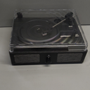 Vinyl Record Player Wireless Turntable with Built-in Speakers and USB Belt-Driven Vintage Phonograph Record Player 3 Speed for Entertainment and Home Decoration Black