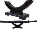 Solid Wood One-Layer Desktop Samurai Sword Hanger Display Holder, for Katana, Wakizashi, Tanto Sword Weapon Rack