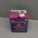 YLL Mini Karaoke Machine with 2 Wireless Microphones for Kids Adults, Portable Bluetooth Speaker Gift for Girls Toys 4, 5, 6, 7, 8, 10, 12+ Years Old Teens Birthday(Beige)