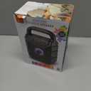 iLive Electronics ISB199B Wireless Tailgate Party Speaker, with LED Light Effects and Built-in Rechargeable Battery, Black