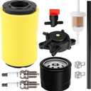 Z335E Air Filter Compatible with John Deer Z355R Z225 Z235 Z255 L110 LA125 LA115 LA105 L110 E100 E120 E140 YTH22V46 YTA22V46 YTA24V48 331707 331777 331807 31A607