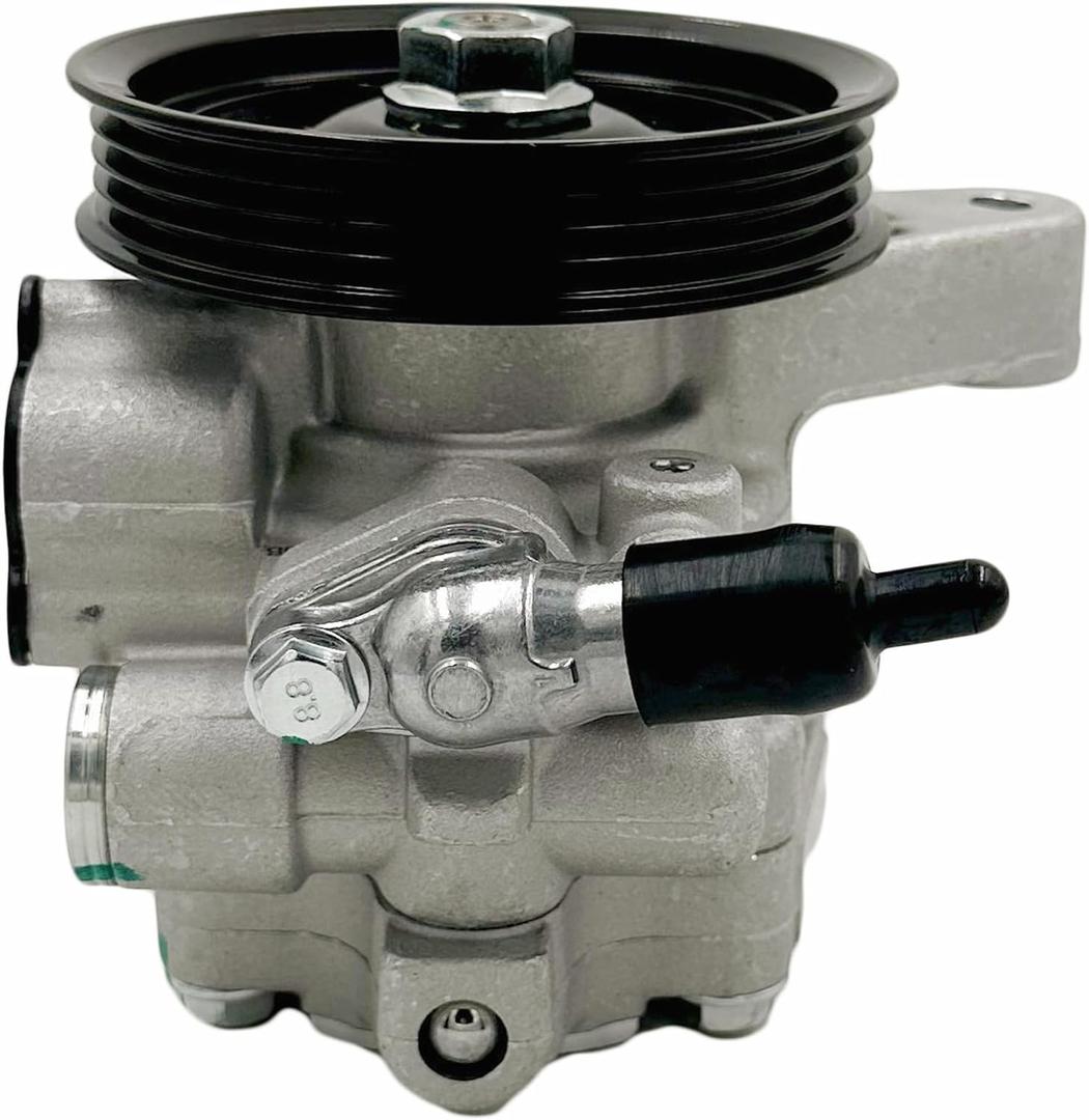 ALADICHE Power Steering Pump with Pulley Compatible With 2001-2005 Honda Civic 1.7L L4, 2001-2005 Acura EL
