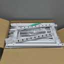 Moforoco White 9-Tier Over The Door Pantry Organizer, Pantry Organization And Storage, Metal Hanging Spice Rack Shelves Door, Home & Kitchen Essentials, Laundry Room Bathroom Organization