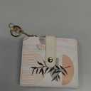 Jogjam Abstract Boho Leaves Rfid Ladies Wallet, Small Slim Thin Compact Credit Card Women Wallet, PU Leather Bifold Cash Zipper Coin Pocket ID Window for Female