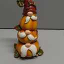 Hodao Fall Thanksgiving Stack Gnome Pumpkin Table Decorations Indoor Creative Thanksgiving centerpieces for Tables