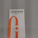 GVIEWIN for iPhone 17 Case, with Screen Protector+Camera Lens Protector, [NonYellowing] Clear Floral Slim Shockproof Protective Hard PC Back Women Phone Case for iPhone 17 6.3", Aquilegia/White