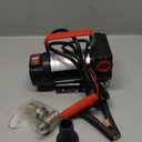 BLACKHORSE-RACING 12V DC Portable Electric Fuel Transfer Extractor Pump Diesel Kerosene Oil Commercial Motor Auto