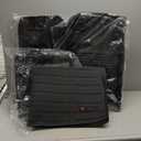 Floor Mats & Cargo Liner Compatible with 2019-2023 Jeep Cherokee (Not for Grand Cherokee) Cargo Mat, Full Set All Weather Protection 1st, 2nd Row Car Liners & Trunk Mat, Black