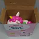 Unicorn Toys for 1 Year Old Girl Gifts, Musical Educational Baby Toy 6-12-18 Month, 1st Birthday Gift for 1 Year Old Girl Toys, Bilingual Learning Present for 7 8 9 10 12 Month