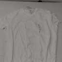 Perry Ellis Men's Pima Cotton Blend V-Neck Short Sleeve Tee Shirt, Bright White, X-Large 