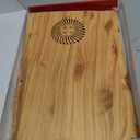 Cover Plates with Cooling Vent for PS5 Disc Edition Console, Accessories for PlayStation 5 Face Plates Side Panels Shell Replacement Protective Faceplates (Wood Grain)