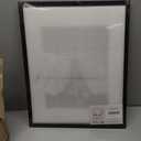 upsimples 16x20 Picture Frame, Display Pictures 11x14 with Mat or 16 x 20 Without, Wall Hanging Poster Frame, Black, 1 Pack