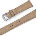 Unisex 18mm 19mm 20mm 22mm Super Soft Suede Leather Watch Band Quick Release Lightweight Watch Strap
