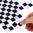 NUOBESTY 18Pcs Dollhouse Floor Sheet Mini Floorboard Wood Dollhouse Flooring Decoration Doll House Furniture Accessories