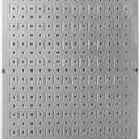 Wall Control Pegboard 32in x 16in Galvanized Metal Pegboard Tool Board Panel