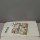 StorageWorks Shoe Organizer for Closet, Fits up to 16 Pairs, Shoe Cubby Storage Containers with Adjustable Dividers and Clear Cover, Beige (Medium)