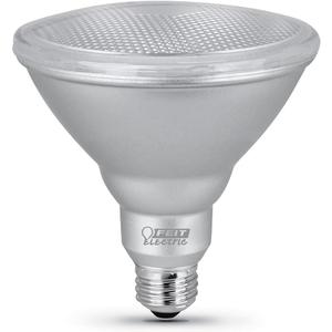 Feit Electric PAR38 LED Bulb, 120W Equivalent, Non Dimmable, 3000k Bright White, 1400 Lumens, 22 Year Lifespan, E26 Base, PAR38 Flood Light Bulb, CRI 90, Damp Rated, 1 Pack, PAR38DM/1400/930CA
