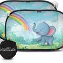 Caramaz Car Window Sunshade 20×12 inch