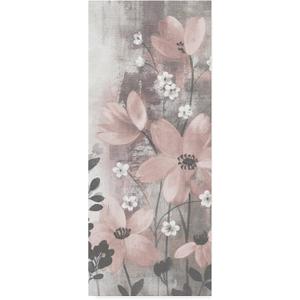 Trademark Fine Art WAP04367-C1432GG Floral Symphony Blush Gray Crop I by Silvia Vassileva, 14x32, Multicolor