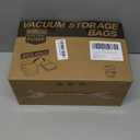 Vacuum Seal Bags for Clothing with Rechargeable Cordless Pump, 18 Pack Vacuum Storage Space Saver Bags, Compression Packing for Clothes Bedding Blanket Pillows Comforters Luggage Travel