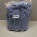 American Soft Linen Luxury 6 Piece Towel Set, 2 Bath Towels 2 Hand Towel 2 Washcloths, 600 GSM 100% Cotton Turkish Towels for Bathroom, Electric Blue Towel Sets