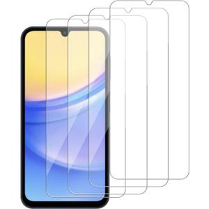 4 Pack Glass Screen Protector Compatible for Samsung Galaxy A16 5G /SM-A166P A166U A166B A166E A166W[9H Hardness]-HD Screen Tempered Glass, Scratch Resistant,[Case Friendly] [Bubble Free]