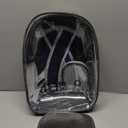 Animal Carrier Backpacks,Transparent Space Capsule Bubble Pet Backpack Bag for Small Dogs Cats Airline Approved Travel Carrier (Black)