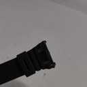 Lijinlan Watch Replacement Watch Band for Casio W-96H, Flexible Black Resin Strap fit W96 W-96H W96H W-96H-1AV W-96H-3A 2A/4A W-96H-9AV Sport Watch Adjustable Breathable Wristband