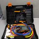 testo 550s AC Manifold Gauge Set  Manifold Gauges Hvac and Refrigeration  Incl. 2x testo 115i Pipe Clamp Thermometer, 1x testo 552i Micron Gauge and a Set of 3 Hoses  with Bluetooth