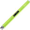 SUPRUS Fluorescent Lighter Glows in The Dark USB Lighter Rechargeable Windproof Pocket Size for Candle Cooking BBQ in Party (Yellow)