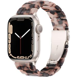 Light House Apple Watch Bands-Fashion Lightweight Resin iWatch Bands for Women Men 38mm/40mm/41mm/42mm(Series 11 10), 49mm/46mm/45mm/44mm/42mm(S 3 2 1), Compatible with Apple Watch Series 11 SE 10 9 8 7 6 5 4 3 Ultra