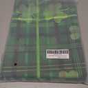 St. Patrick's Day Waterproof Tablecloth  Rectangular Table Cloth Shamrock Print, Stain Resistant, Perfect Table Cover for Dining & Kitchen Decor, W60 x L120 (Green)