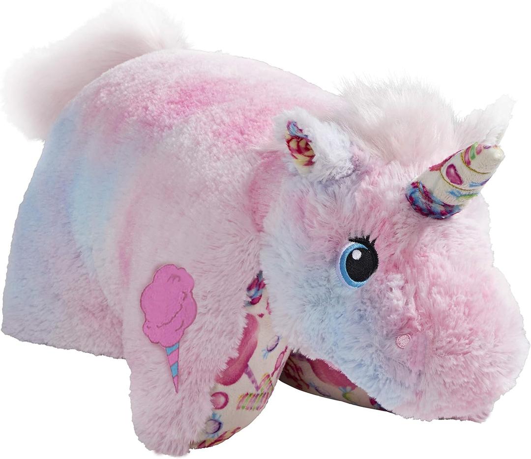 Pillow Pets 18 Sweet Scented Cotton Candy Unicorn Stuffed Animal Plush Toy