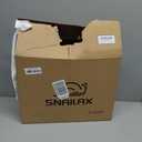 Snailax Massage Seat Cushion - Back Massager with Heat, 6 Vibration Massage Nodes & 2 Heat Levels, Massage Chair Pad for Home Office Chair, Black