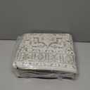 Madane Washable Area Rug 2x4, Small Entryway Rug Non-Slip Vintage Door Mat Indoor Entrance, Low Pile Floor Carpet Runner for Inside Front Door Kitchen Entry Laundry, Beige/Blue