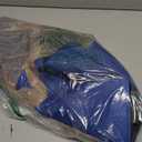 Large Mahjong Mat with Black Carrying Bag (Blue,31.5 inches), Anti Slip and Noise Reduction Table Cover for Mahjong, Poker, Card Games, Dominoes, Board Games, Slip Resistant Mat