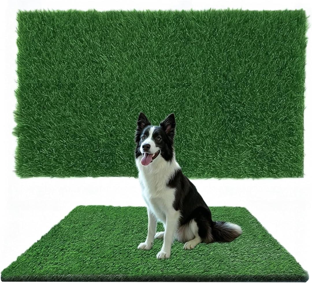 8FT x 10FT Artificial Grass Turf, 1.38" Pile Height Fake Grass Carpet