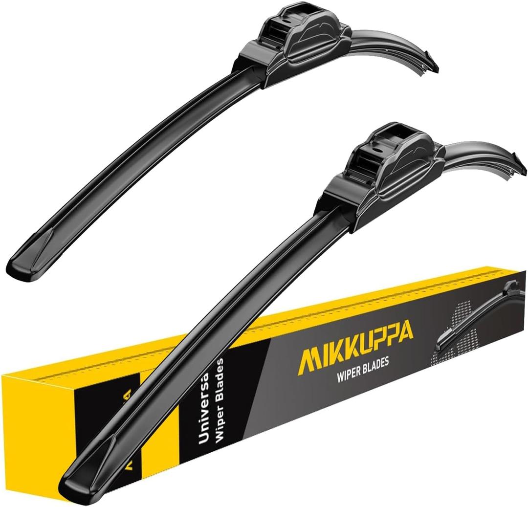 MIKKUPPA 26"+17" Front Wiper Blades, Replacement for 2014-2021 Nissan Rogue,2000-2006 2019-2021 Altima, 2017-2021 Honda CRV, 2007-2016 Mazda CX-9 All Season Windshield Wipers Blades, Pack of 2