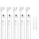 2 Pack USB C Headphones for iPhone 17/16/15 Pro Max iPad Plus TypeC Earphones with Microphone Volume Control USBC Wired Earbuds USB Type C Earphone for Samsung S25 Ultra S24 S23 S22 （1.2M/4Ft）
